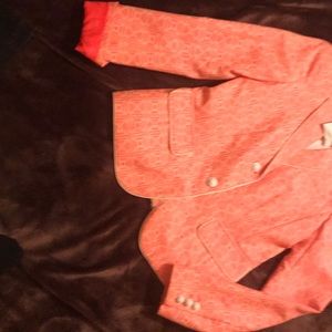 GAP Jackets & Coats - GAP-Fitted Bright Pink/Cream Print Blazer🆕 W/tags GAP Jackets & Coats - GAP-Fitted Bright Pink/Cream Print Blazer🆕 W/tags